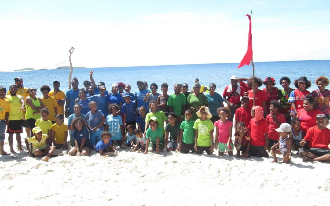 Beach outing in Port Moresby, PNG