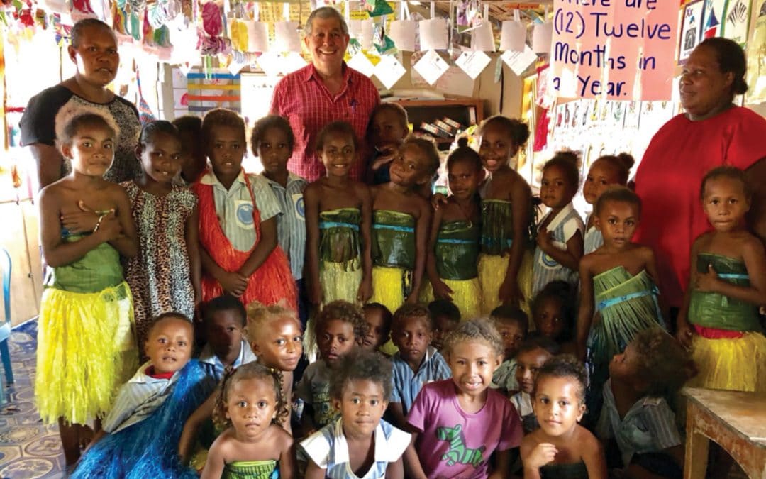 Apostle Lodewick visits Solomon Islands